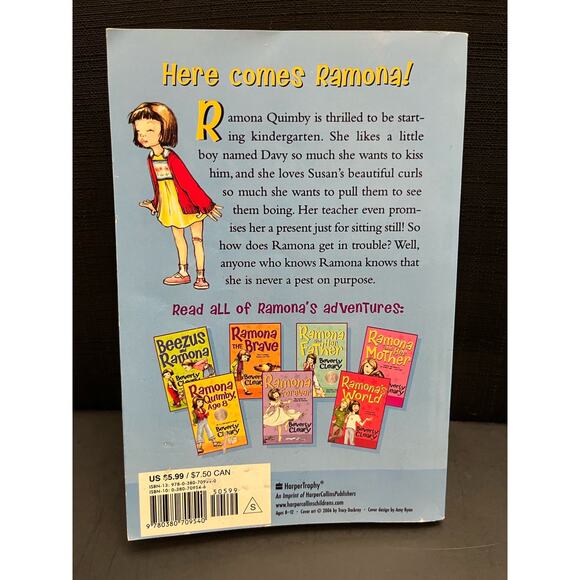 Ramona the Pest - Book by Beverly Cleary - Picture 2 of 5